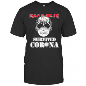 Iron Maiden 2020 Survived Corona T-Shirt